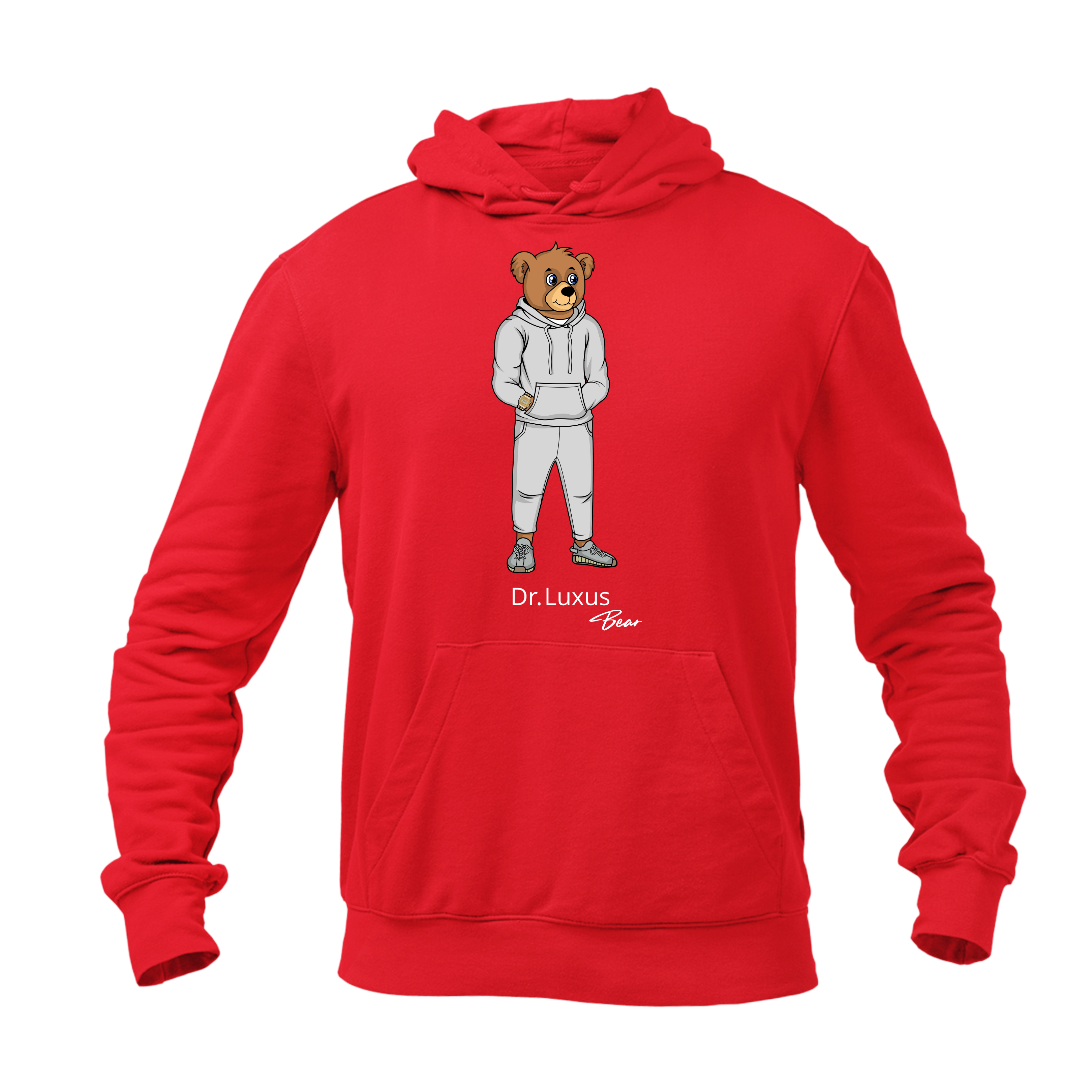 Dr. Luxus Bear Hoodie Casual