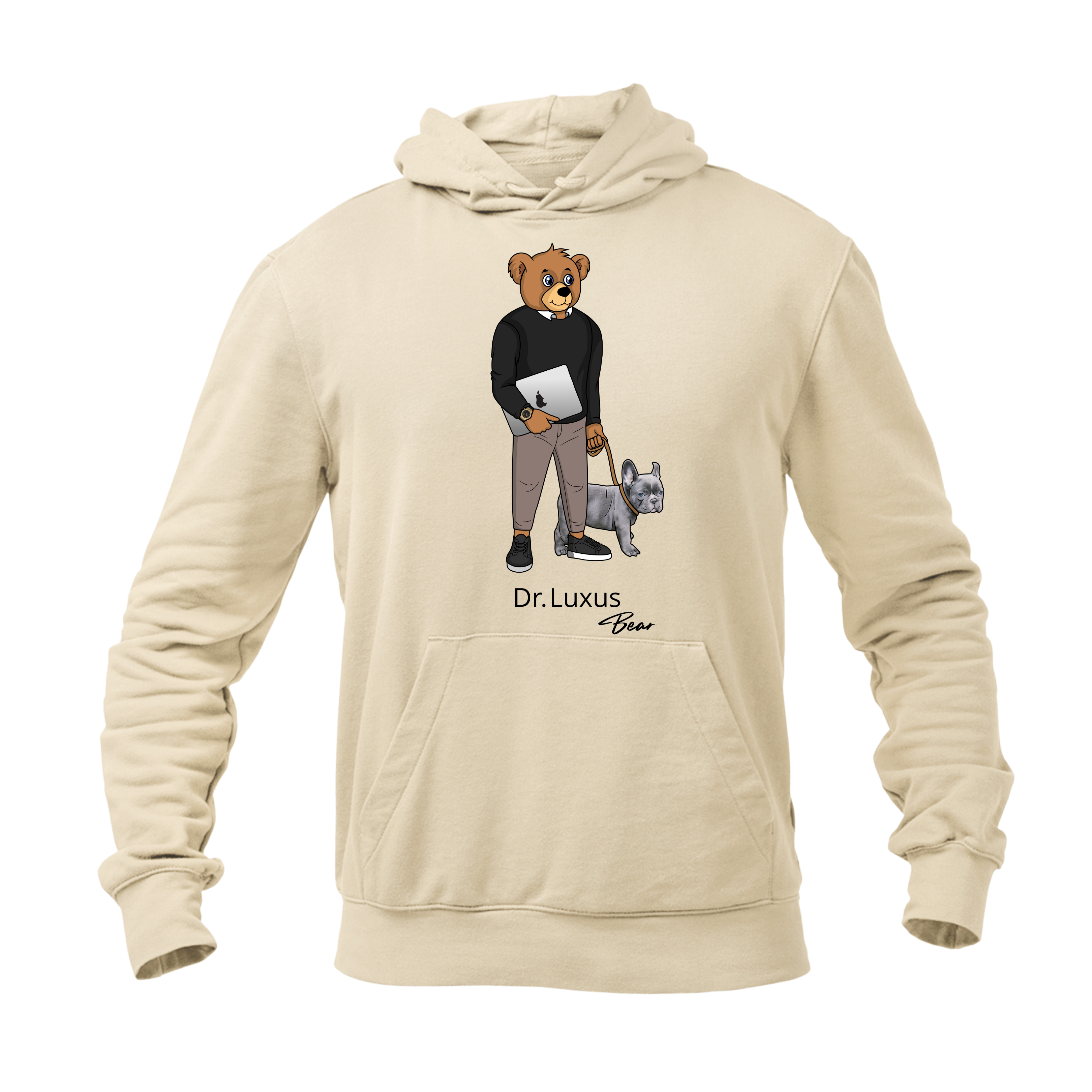 dr. Luxus Bear Hoodie Dog Lover Dr. Luxus
